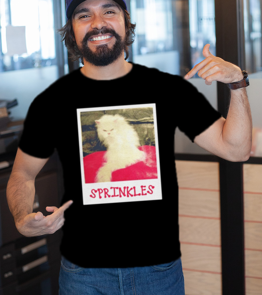 Sprinkles Polaroid Cat T-Shirt