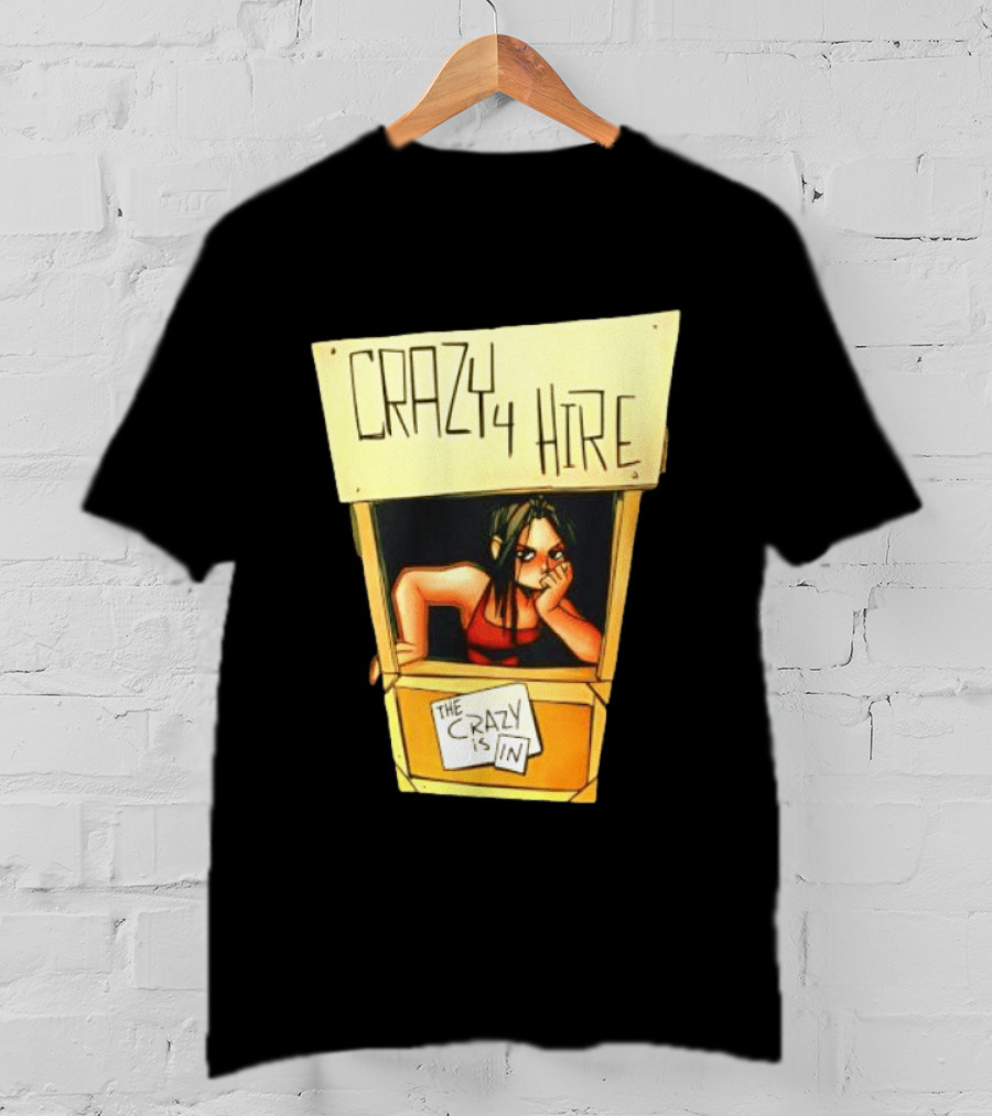 Nemi Montoya Crazy 4 Hire Comic Strip The Crazy Is T-Shirt