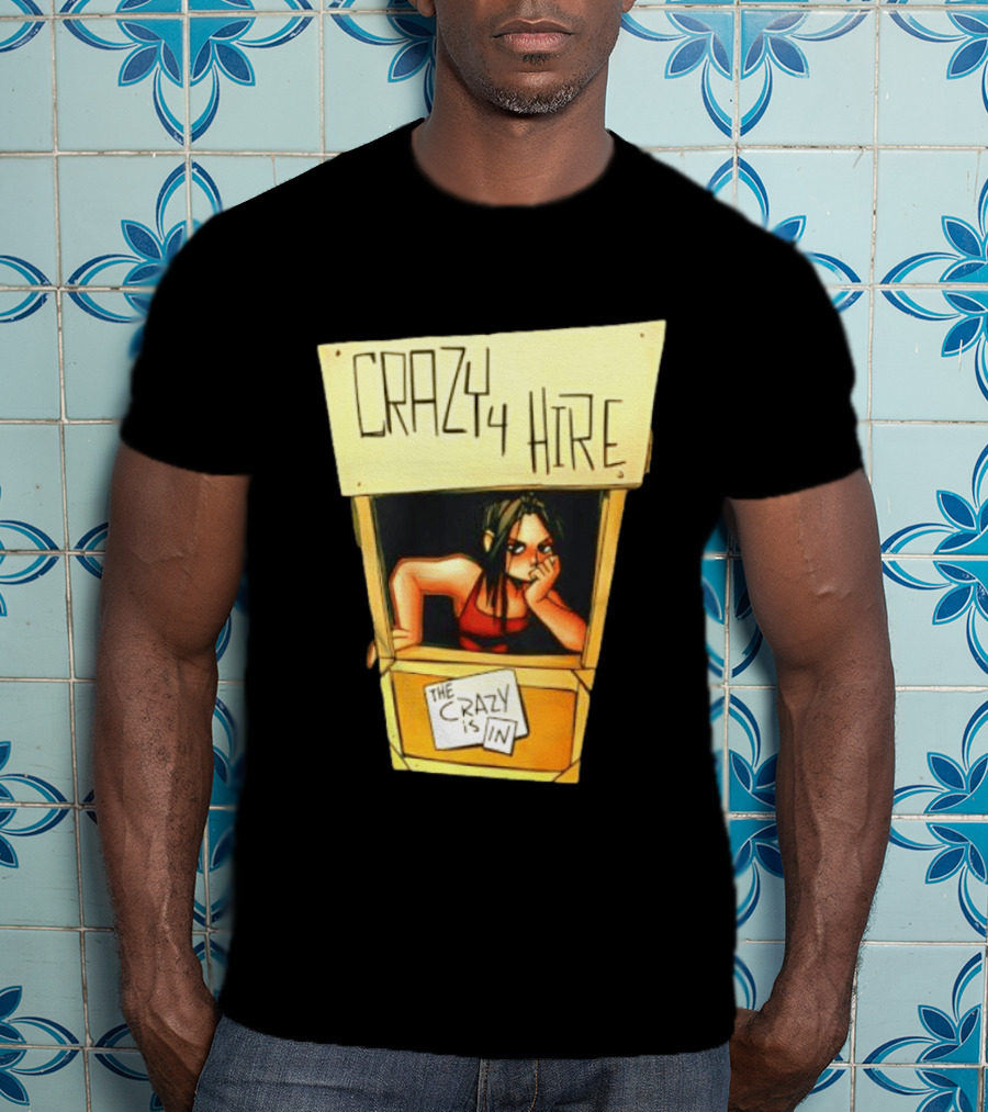 Nemi Montoya Crazy 4 Hire Comic Strip The Crazy Is T-Shirt