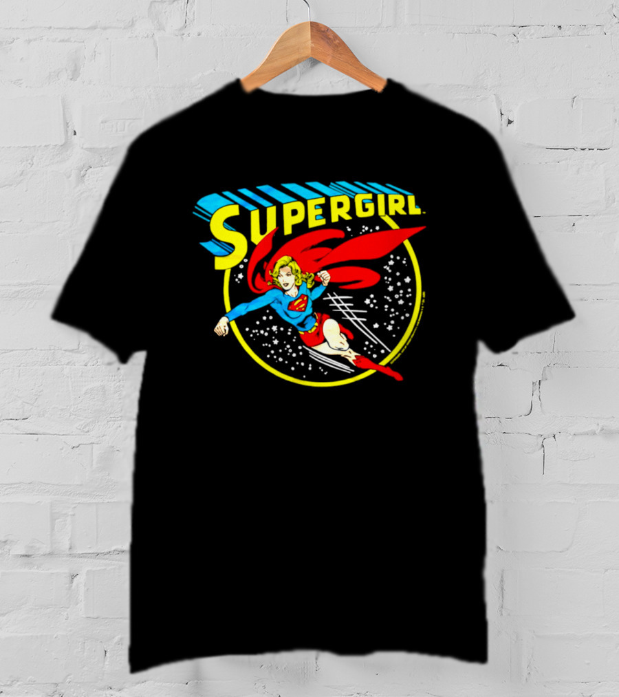 Supergirl Truth Justice Whatever Cartoon Superhero Flying Adventure T-Shirt