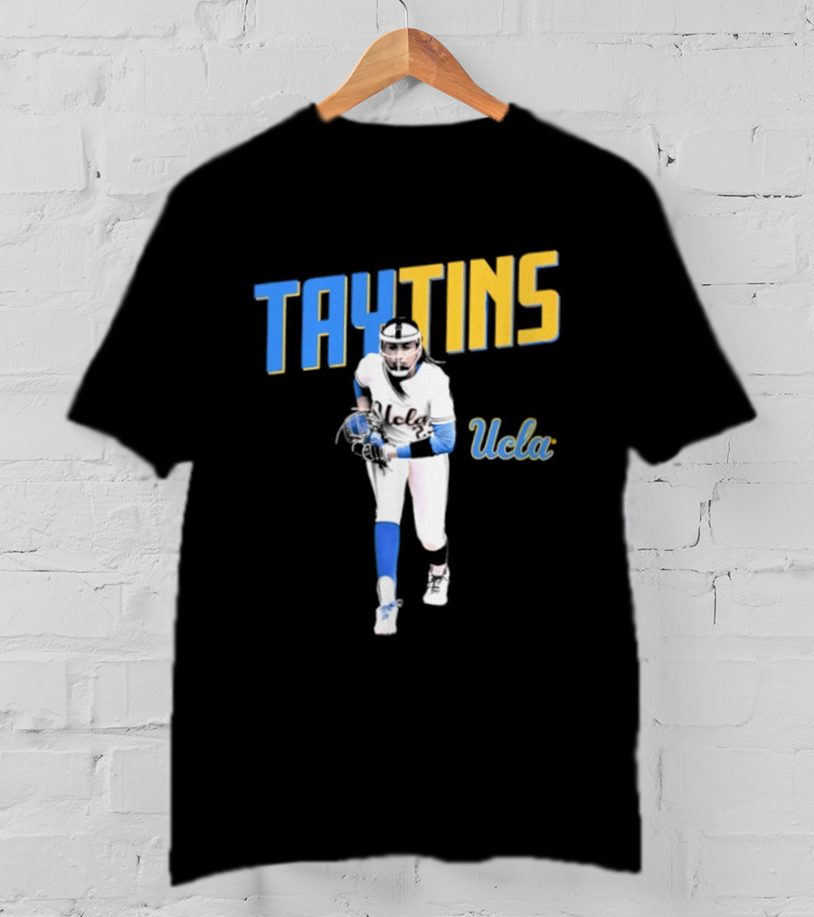Taytins UCLA Bruins Softball Player T-Shirt
