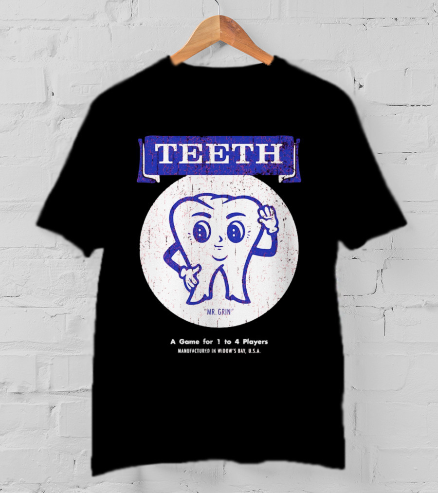 TEETH Mr. Grin Game For 1 To 4 Player T-Shirt