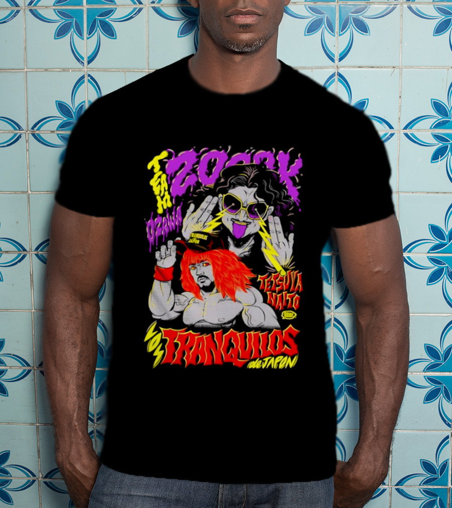 Tetsuya Naito Team Ozawa NJPW Tranquilos Japon Power T-Shirt