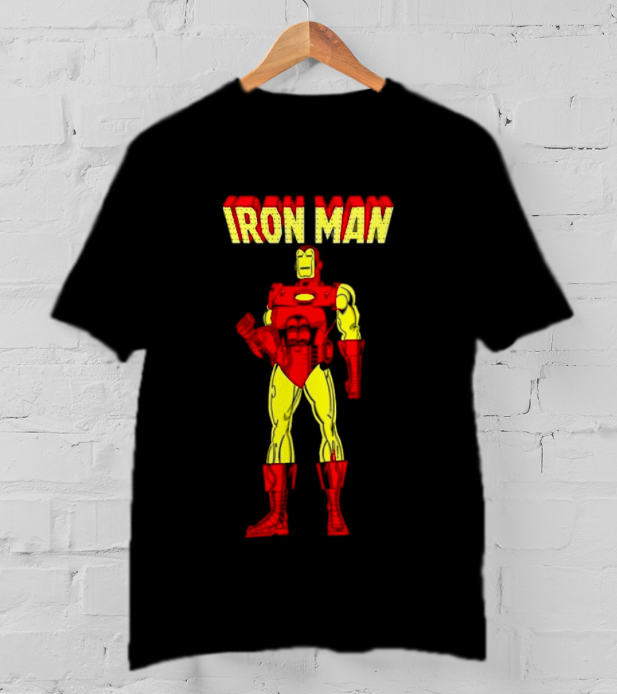Iron Man Marvel Comics The Invincible Iconic Armor T-Shirt