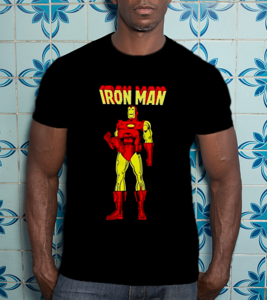 Iron Man Marvel Comics The Invincible Iconic Armor T-Shirt