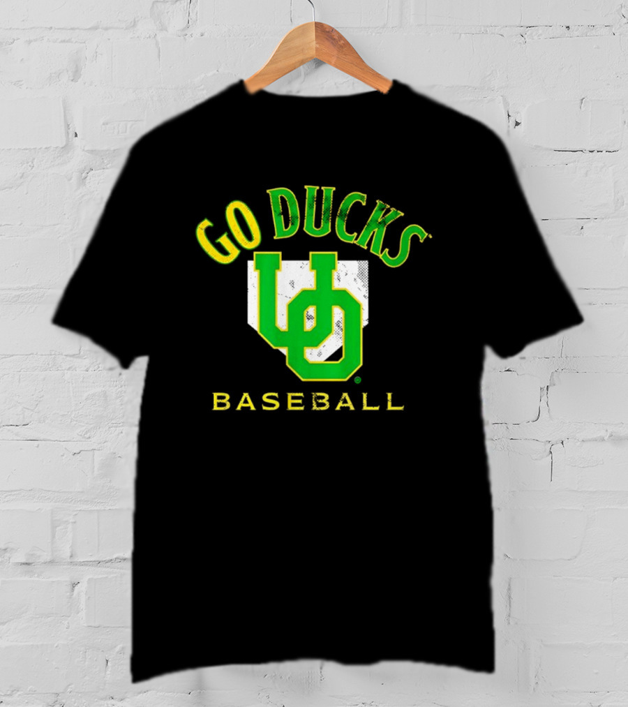Go Ducks UO Oregon Baseball T-Shirt