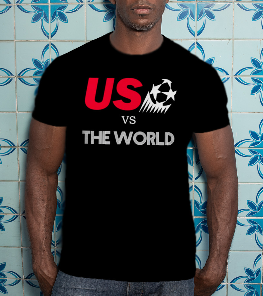 USA Vs The World Soccer 2026 Championship Matchup Fan Collection T-Shirt