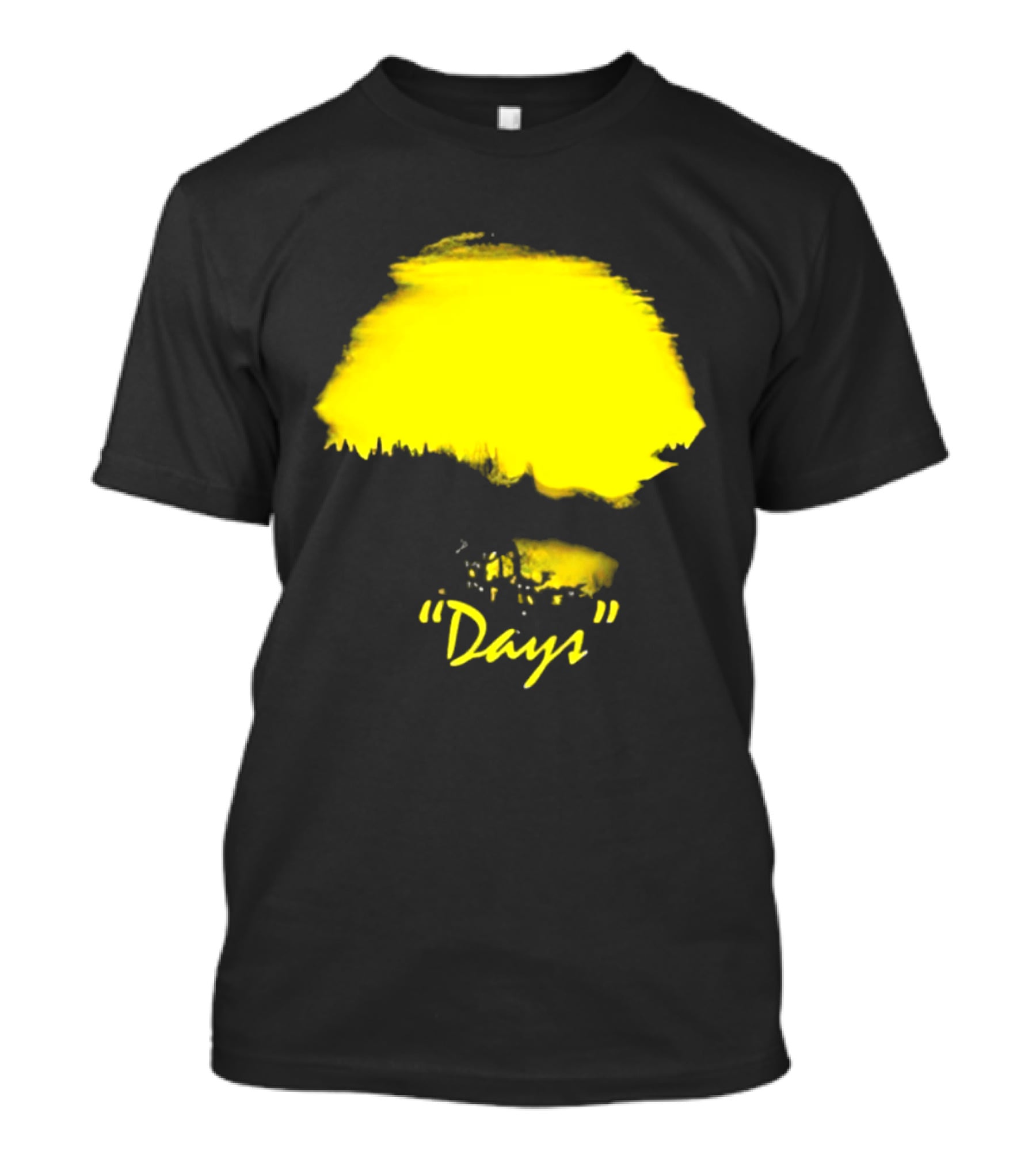Welcome To Yellow "Days" Bright Sunshine Paintstroke T-Shirt
