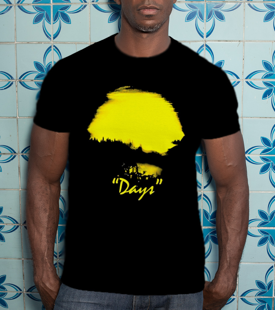 Welcome To Yellow "Days" Bright Sunshine Paintstroke T-Shirt
