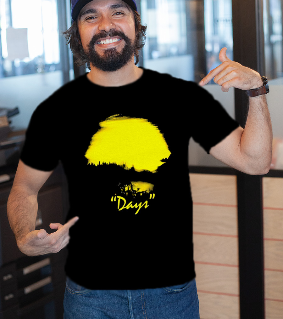 Welcome To Yellow "Days" Bright Sunshine Paintstroke T-Shirt