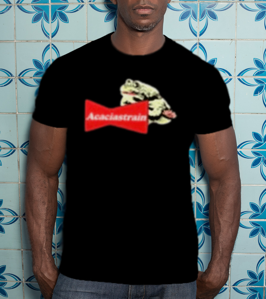 You Are Safe From God Here Acacia Strain Bud Frog T-Shirt