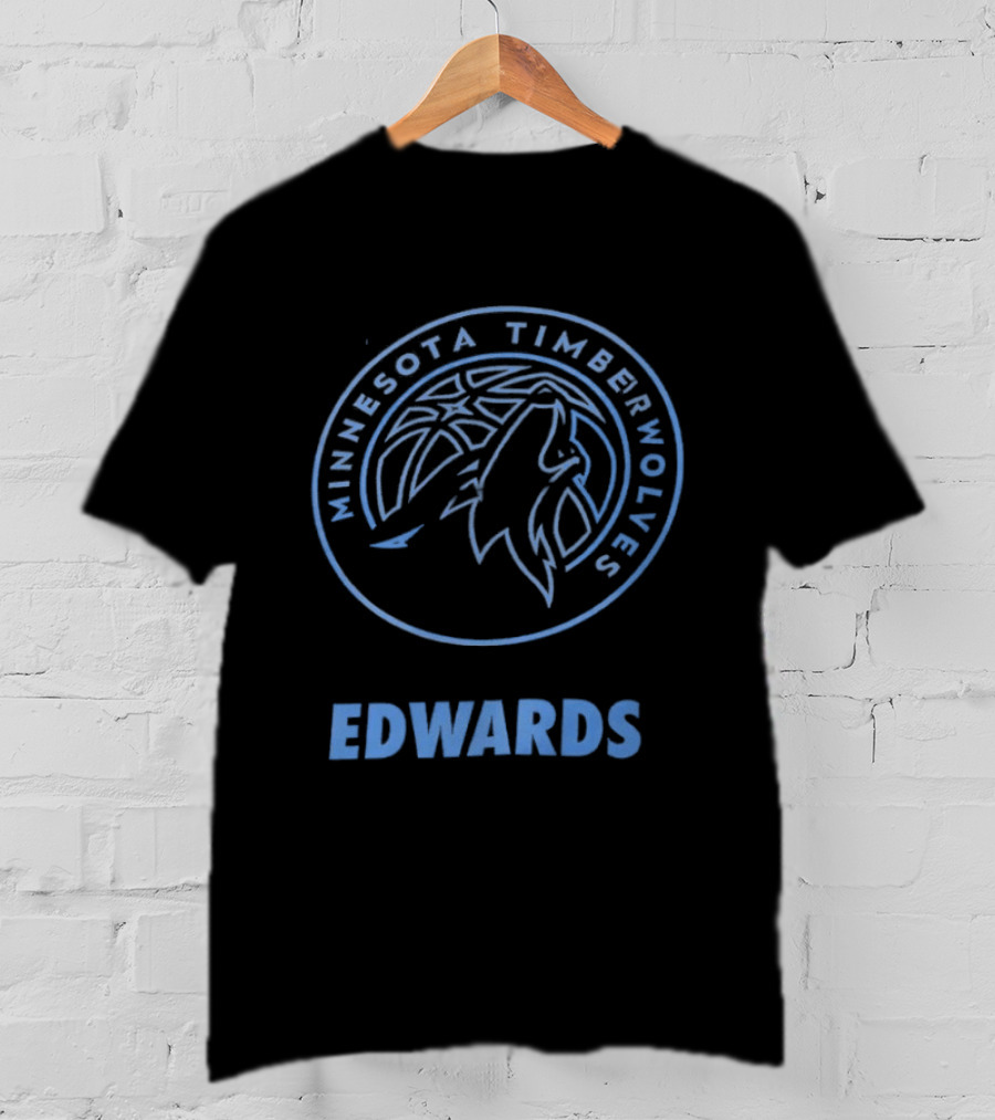 Minnesota Timberwolves Anthony Edwards NBA Basketball Player T-Shirt