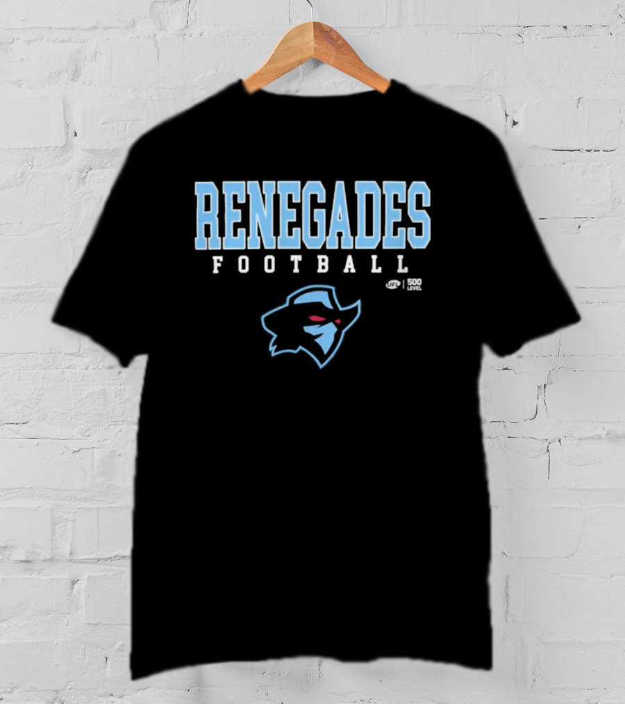 Dallas Renegades Football UFL Bandit T-Shirt