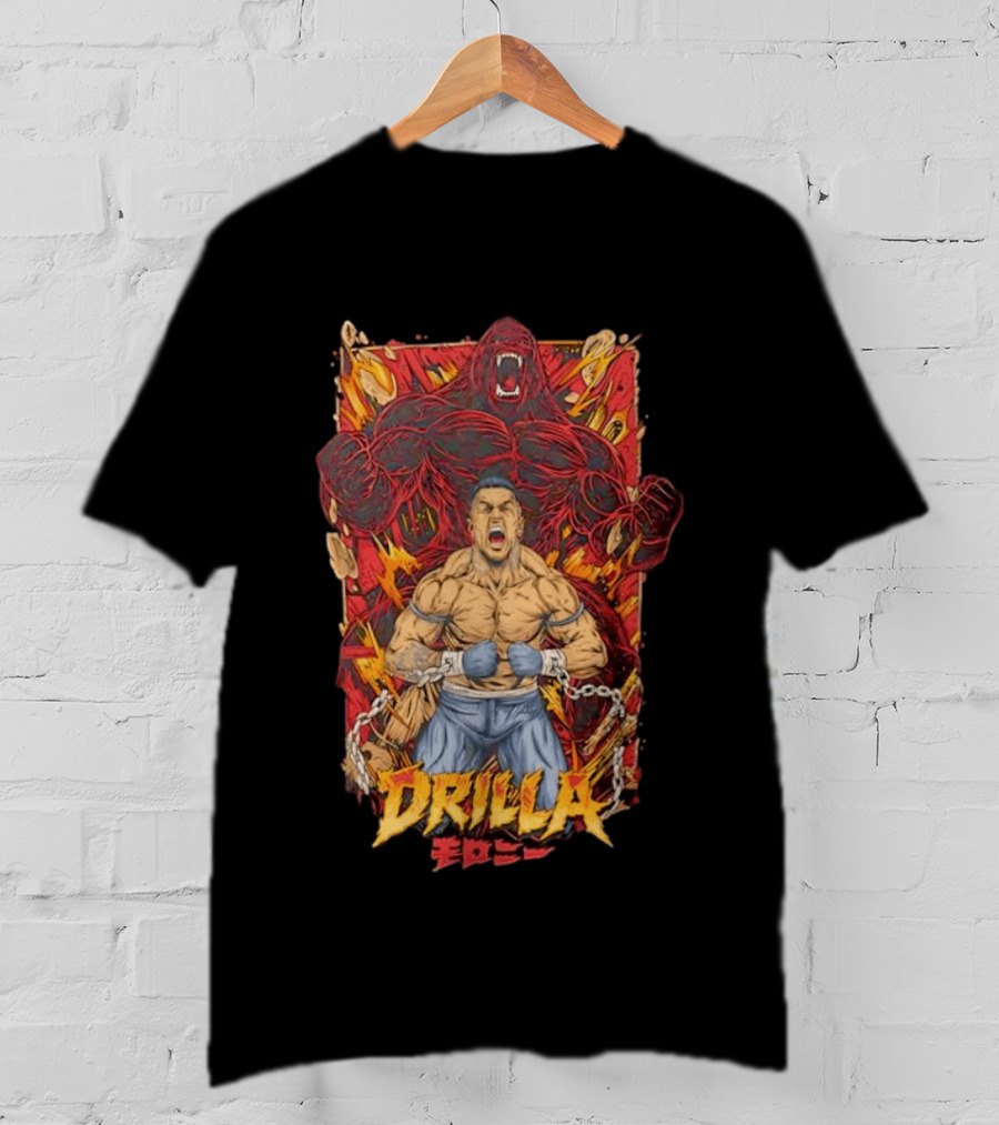 Drilla Gorilla Anthony Taylor Boxing MMA Warrior Explosion T-Shirt