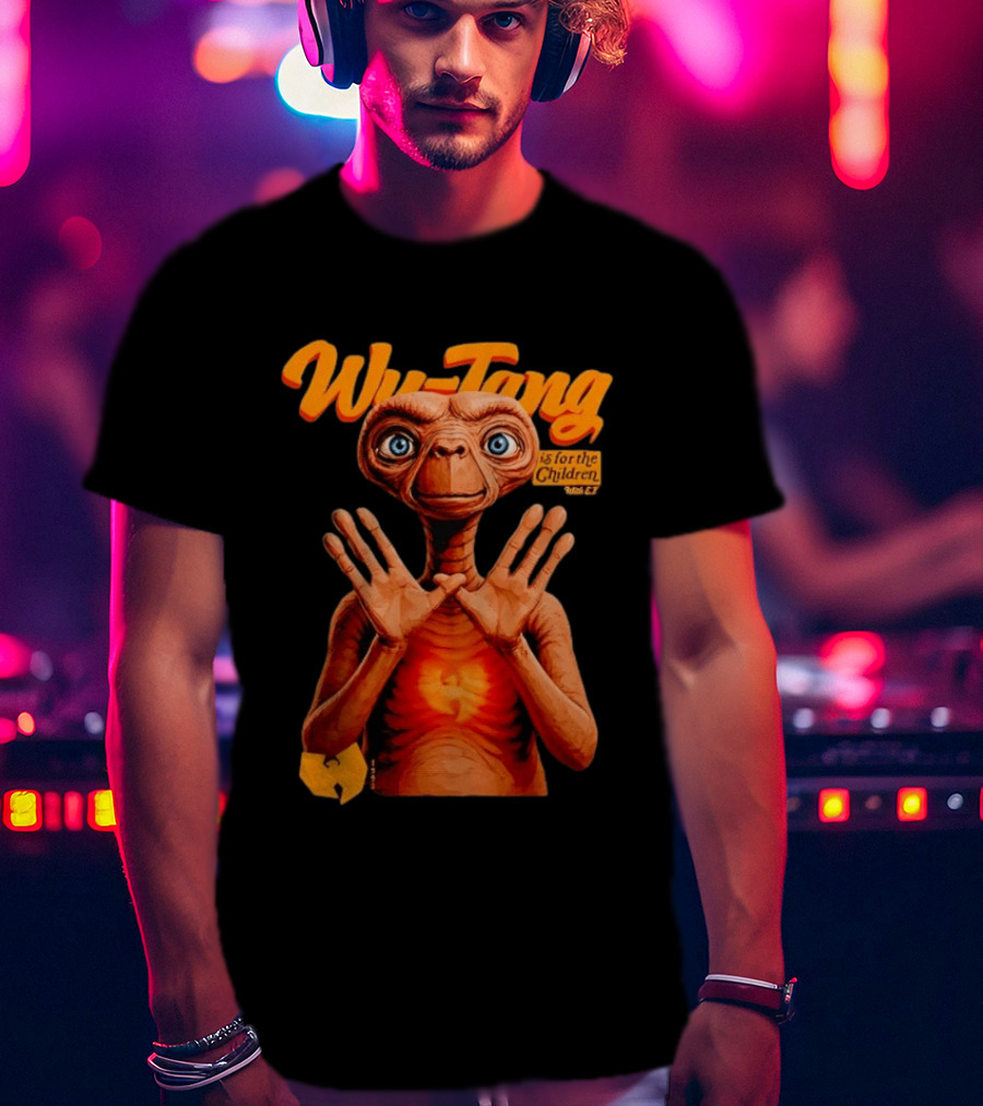 Wu Tang Is For The Children E.T. 1992 SIMPSON T-Shirt