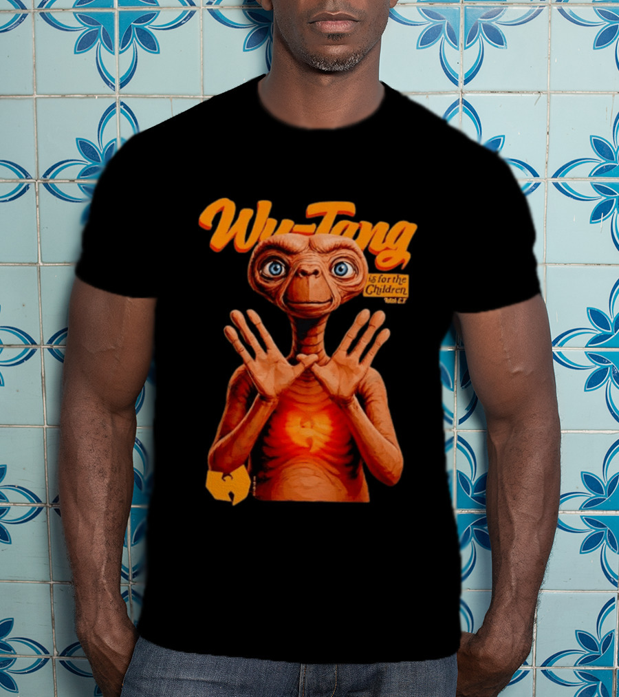 Wu Tang Is For The Children E.T. 1992 SIMPSON T-Shirt