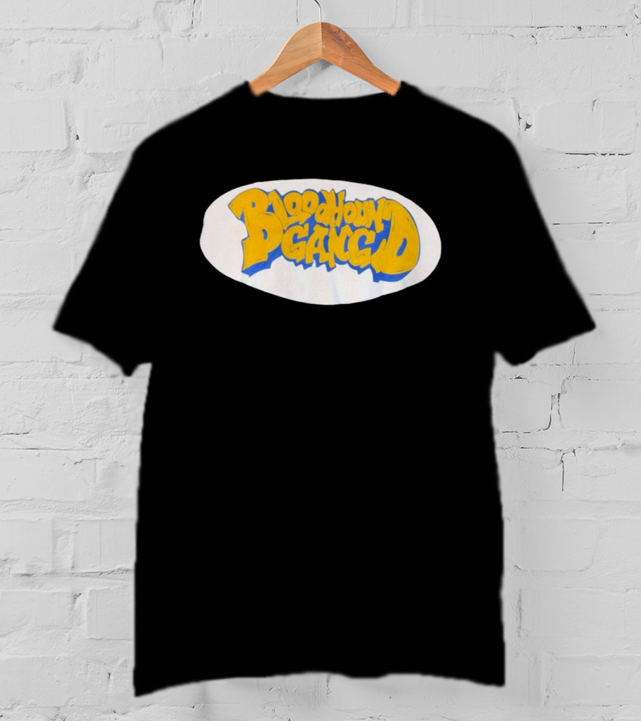 Bloodhound Gang Bold Yellow And Blue T-Shirt