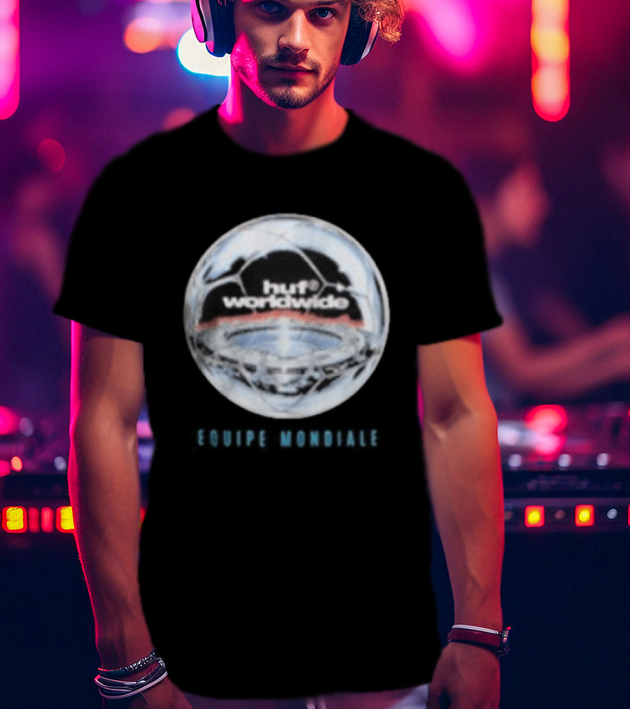 Flatspot Huf Worldwide Equipe Mondiale Soccer Ball Huf Worldwide Equipe Mondiale T-Shirt