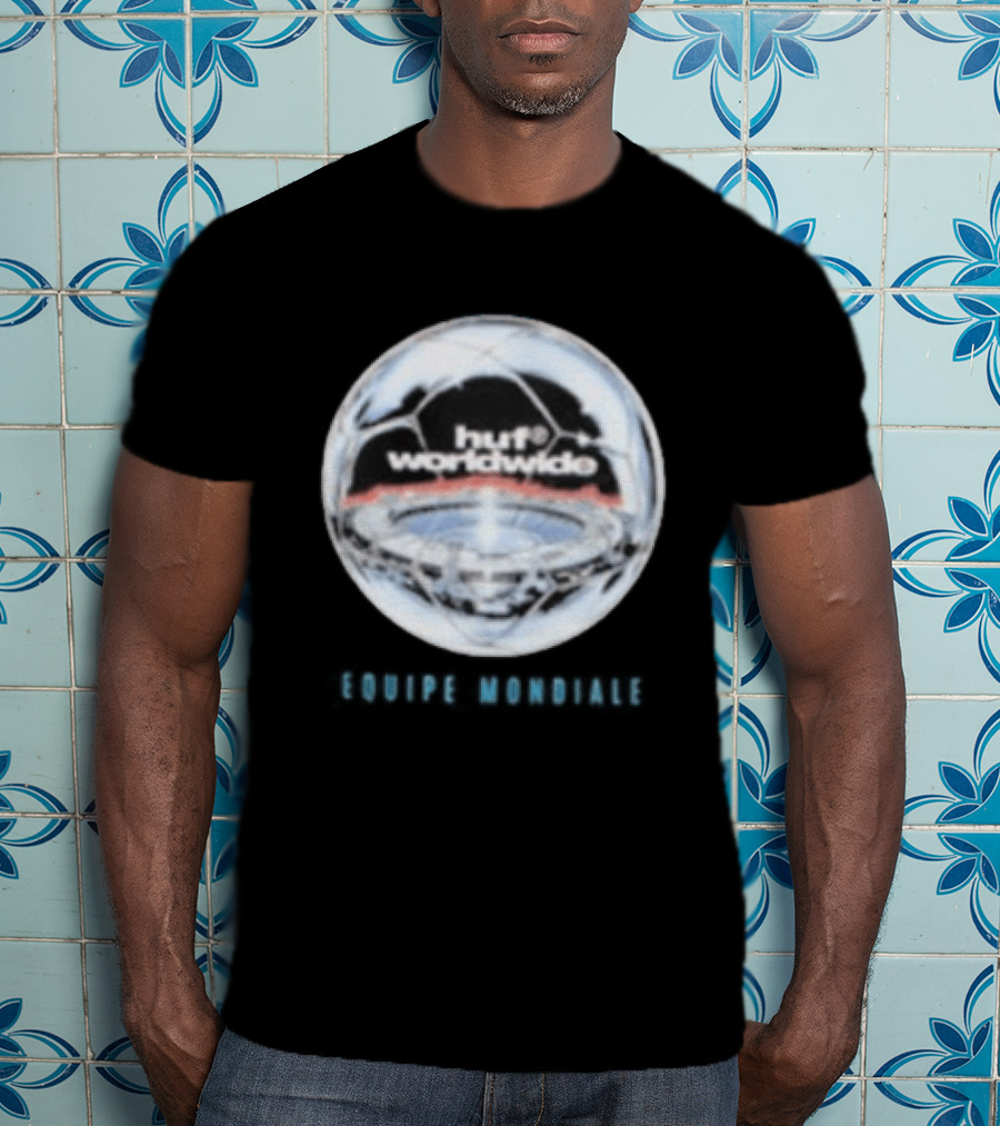Flatspot Huf Worldwide Equipe Mondiale Soccer Ball Huf Worldwide Equipe Mondiale T-Shirt