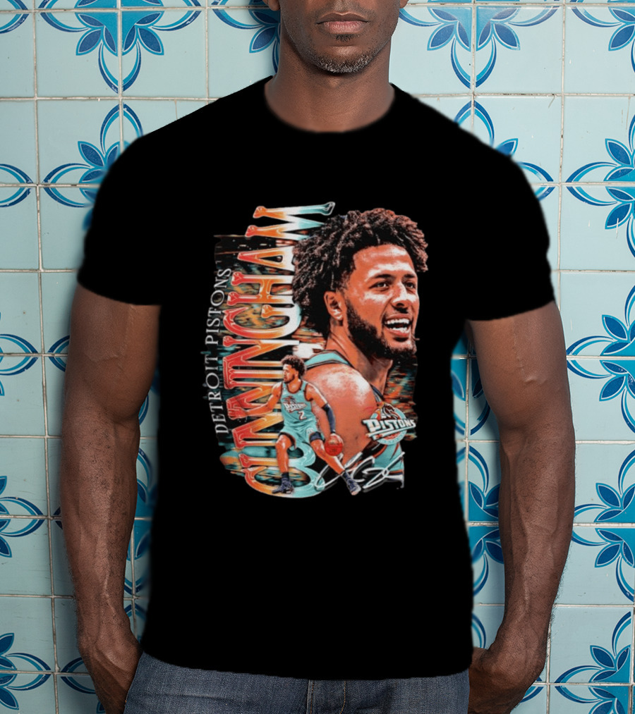 Cade Cunningham Detroit Pistons CUNNINGHAM Pistons T-Shirt