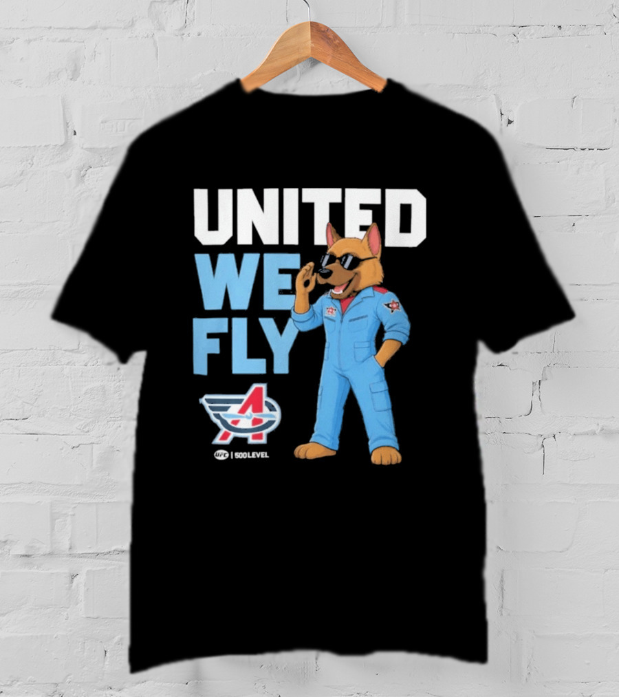 United We Fly Columbus Aviators UFL Maverick Navy T-Shirt
