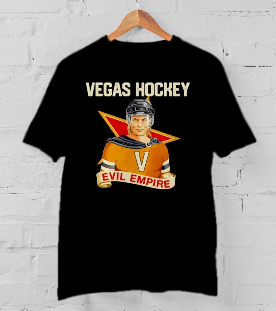 Vegas Hockey Ivan Drago Evil Empire T-Shirt