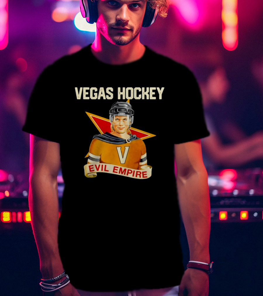 Vegas Hockey Ivan Drago Evil Empire T-Shirt