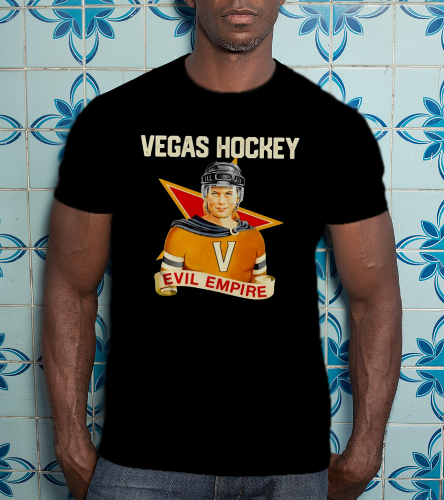Vegas Hockey Ivan Drago Evil Empire T-Shirt