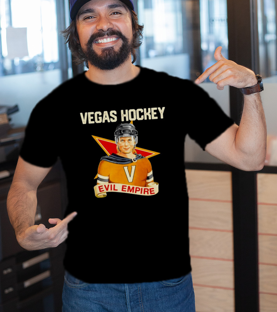 Vegas Hockey Ivan Drago Evil Empire T-Shirt