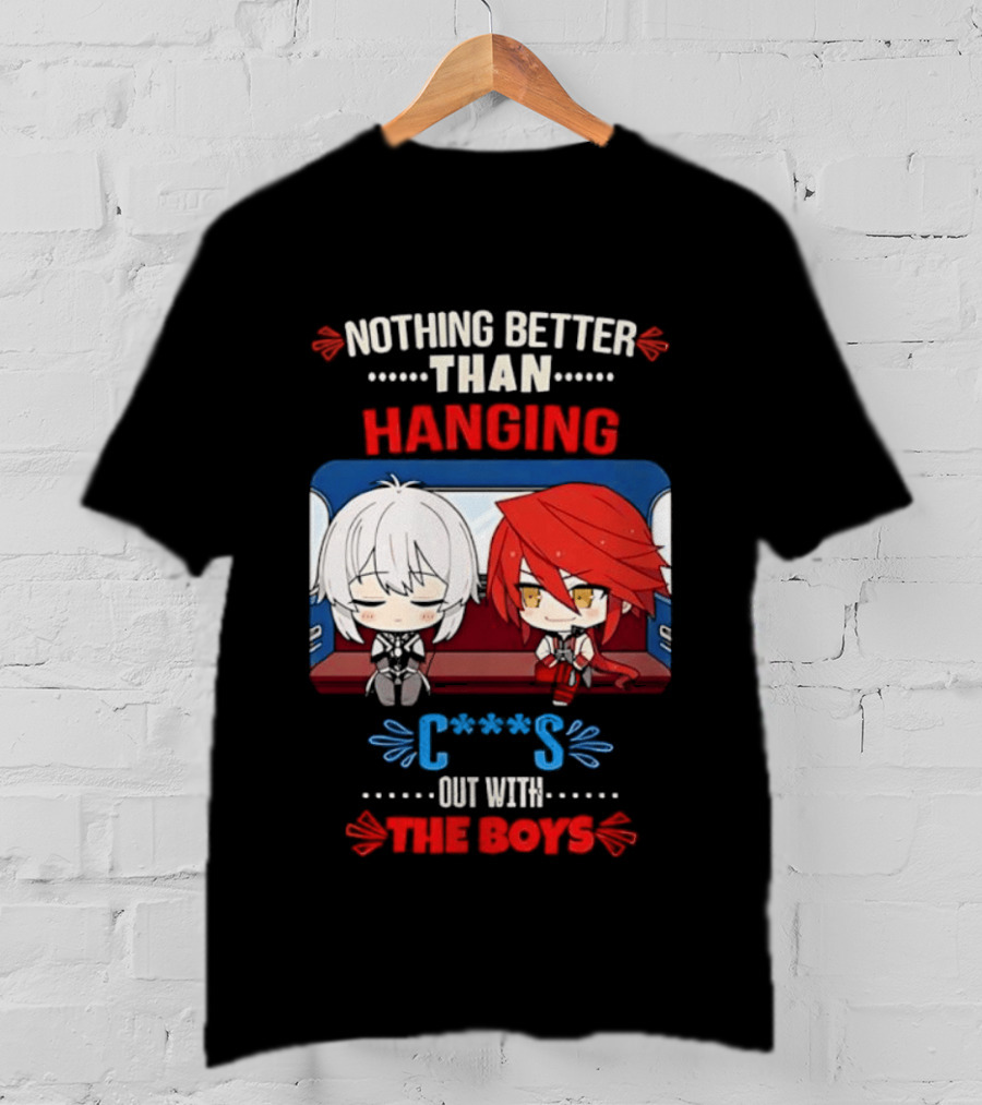 Nothing Better Than Hanging Out With The Boys Otto Apocalypse Kevin Kaslana Honkai Impact 3rd T-Shirt