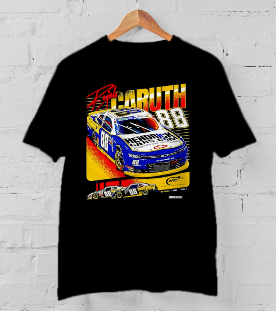 Ralph Caruth 88 Hendrick Cars.com Chevrolet Motorsports NASCAR Racing T-Shirt
