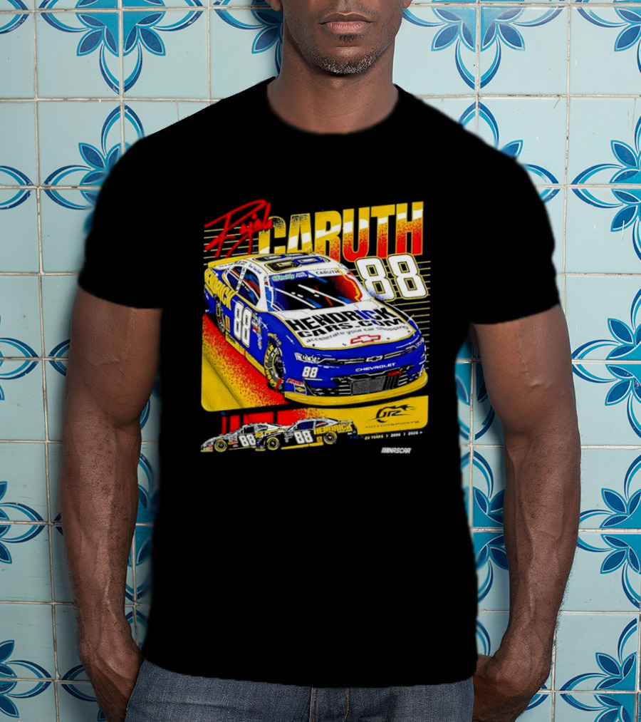 Ralph Caruth 88 Hendrick Cars.com Chevrolet Motorsports NASCAR Racing T-Shirt