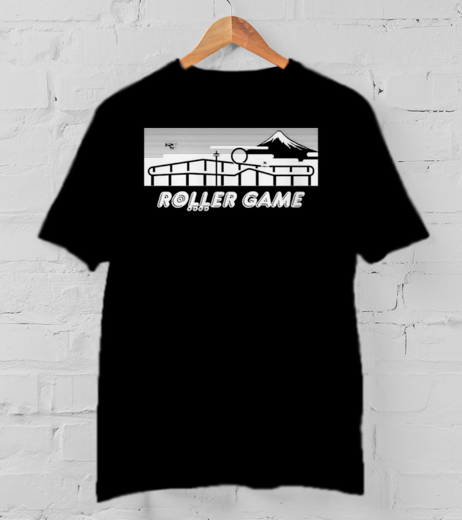 Roller Game Roller Skating Roller Mountain Helicopter Adventure T-Shirt