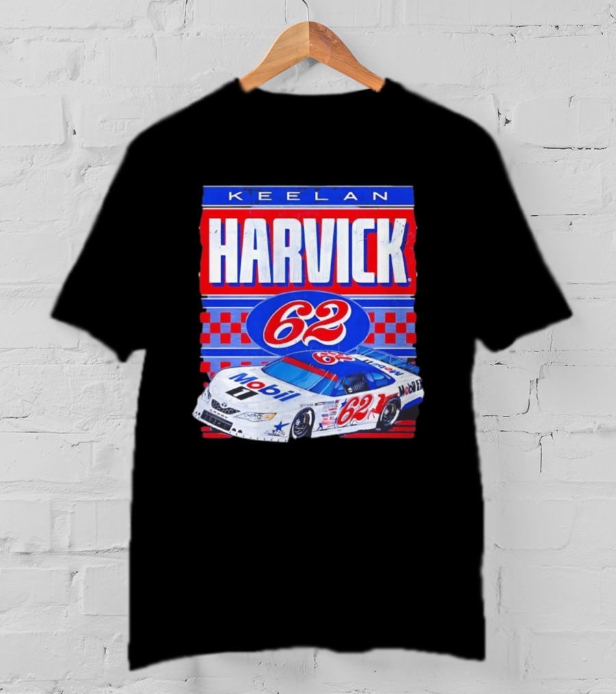 Keelan Harvick 62 Mobil 1 Toyota Camry NASCAR Racing T-Shirt