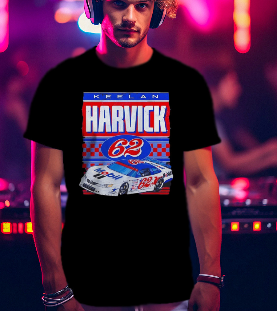 Keelan Harvick 62 Mobil 1 Toyota Camry NASCAR Racing T-Shirt