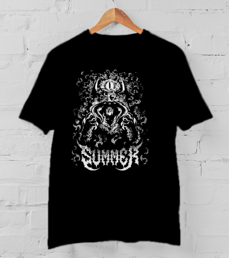 Sauron The Lord Of The Rings Summonst Mysterious White T-Shirt