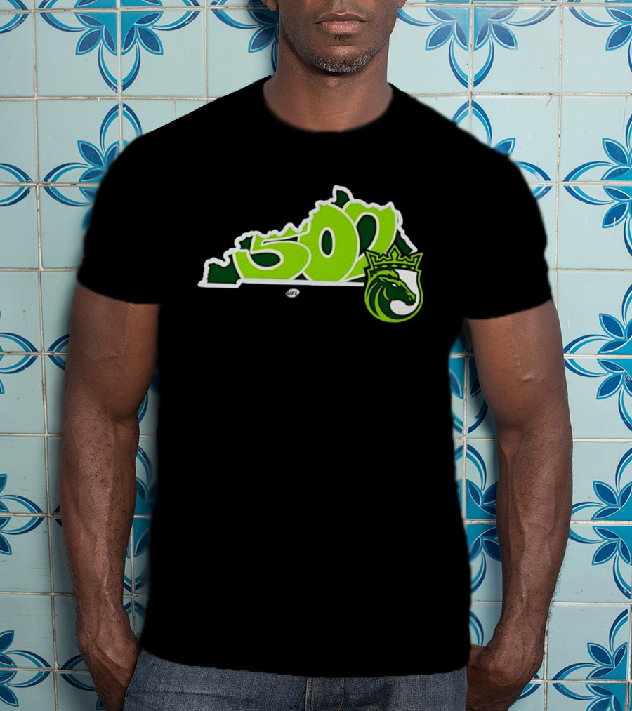 Louisville Kentucky 502 Xtreme United Football UFL Dragon Crest T-Shirt