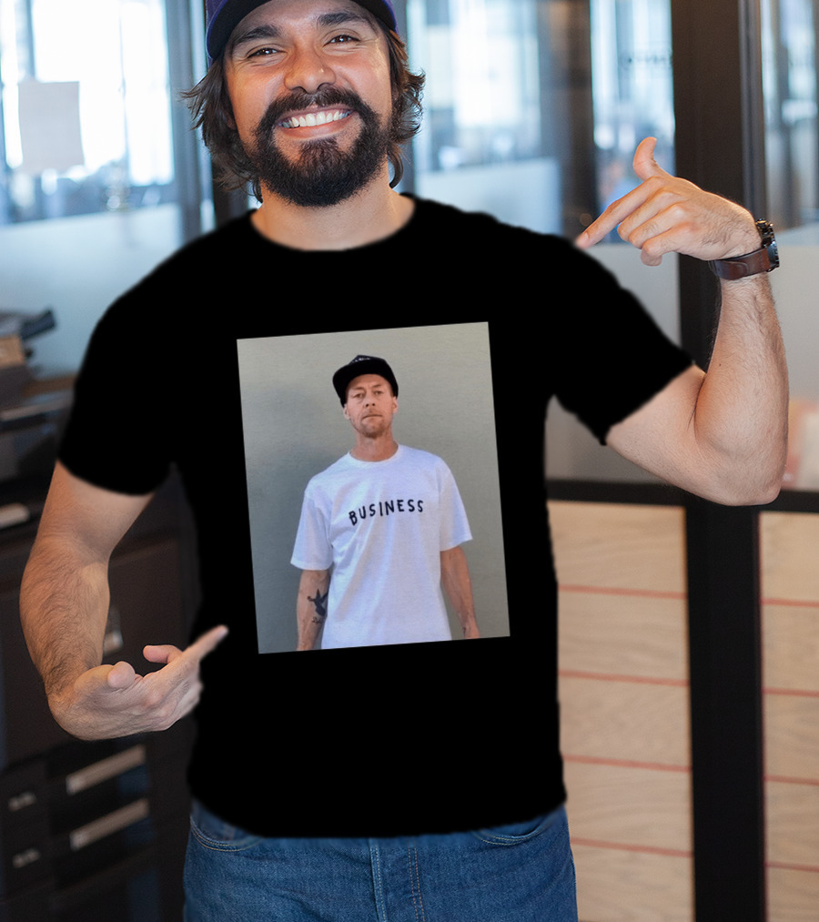 Business Marc Johnson Street Skateboarder Icon 49 T-Shirt