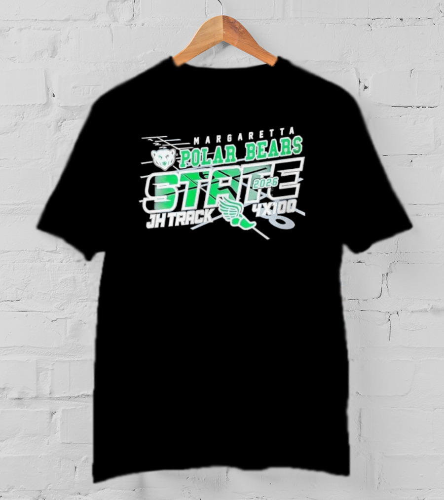 Margaretta Polar Bears 2026 State Track JH Winged Foot T-Shirt