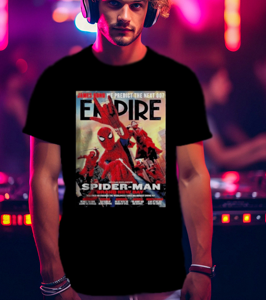 Empire Magazine Spider Man Brand New Day The Webslinger Takes His Biggest Swing Yet T-Shirt