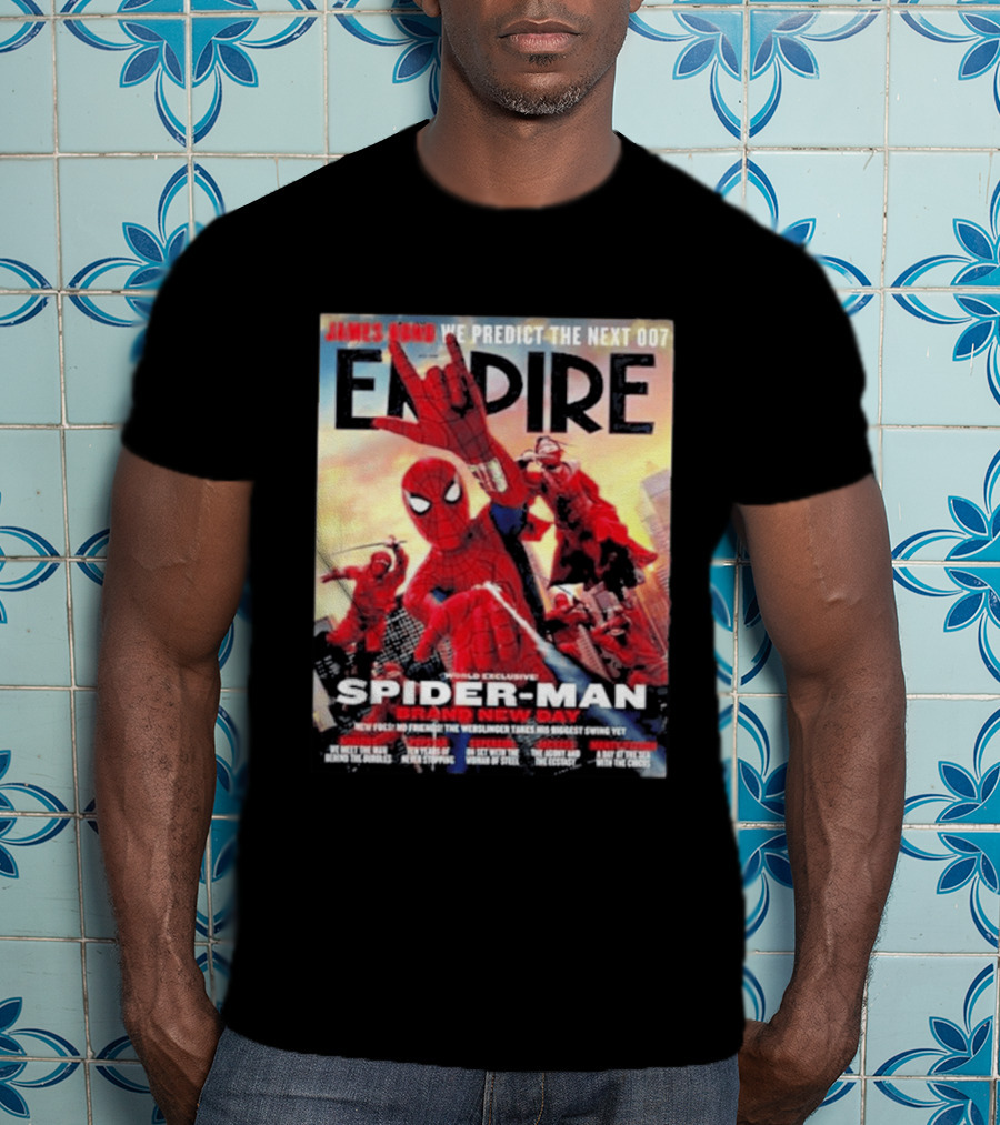 Empire Magazine Spider Man Brand New Day The Webslinger Takes His Biggest Swing Yet T-Shirt