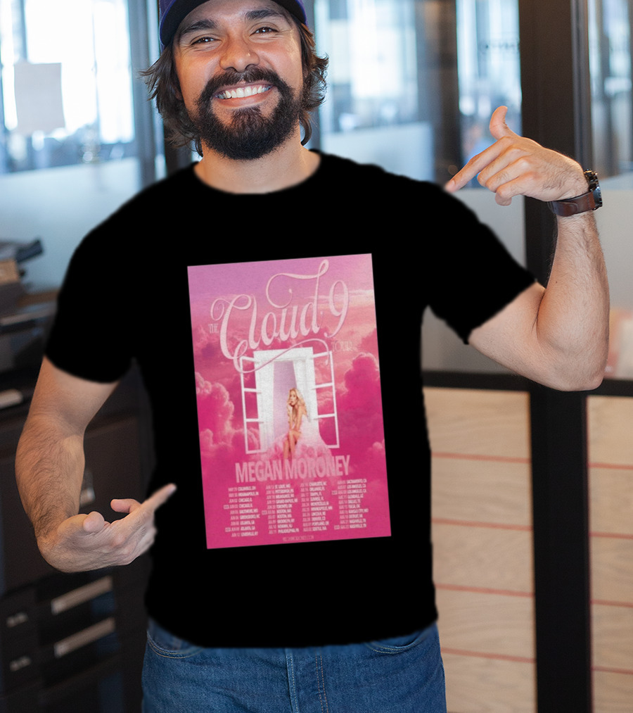 The Cloud 9 Tour Megan Moroney Chicago June 02 2026 T-Shirt