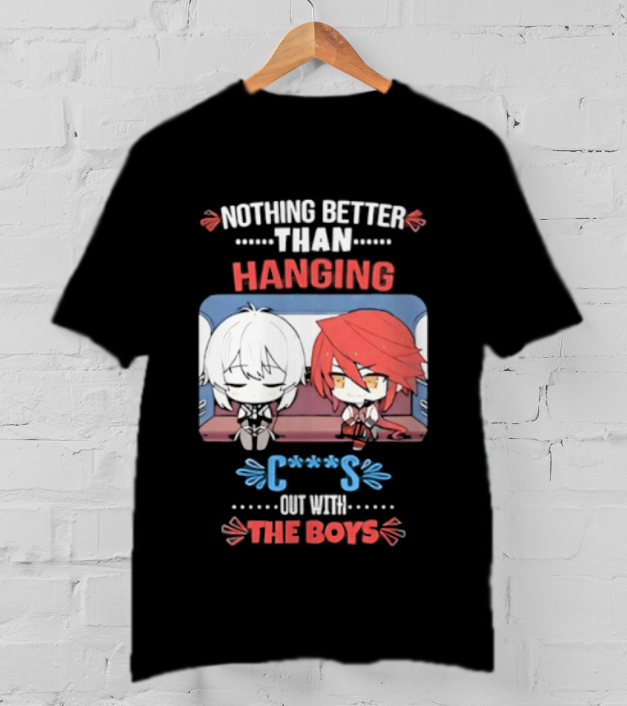 Stelle And Himeko Nothing Better Than Hanging Out With The Boys T-Shirt