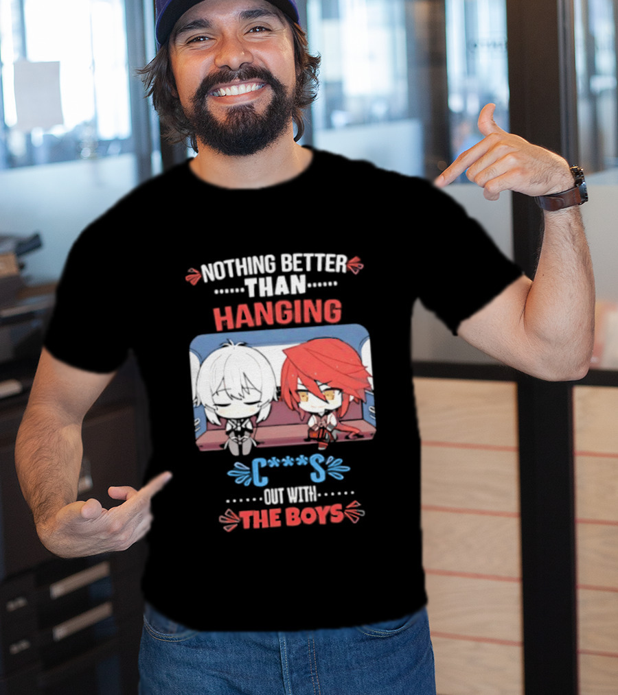 Stelle And Himeko Nothing Better Than Hanging Out With The Boys T-Shirt