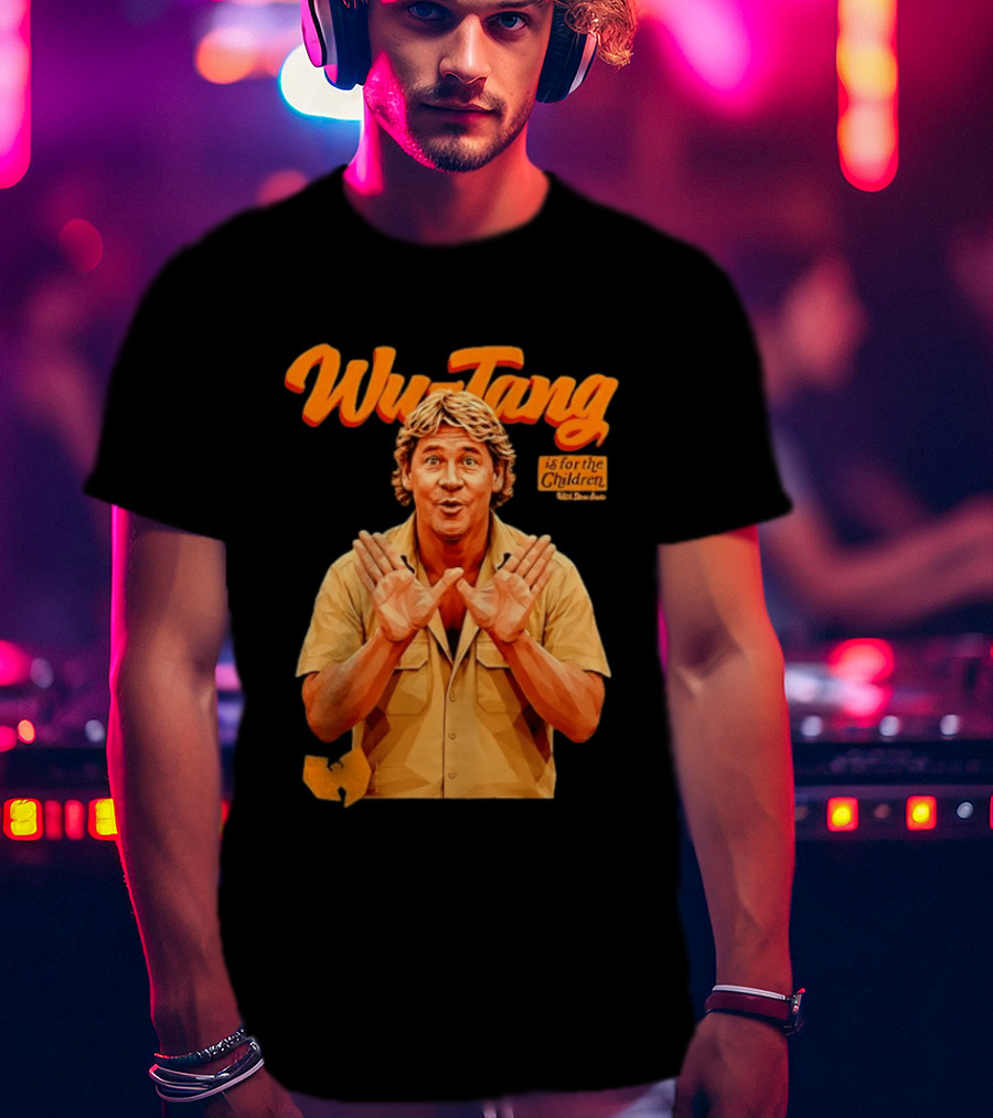 Wu Tang Is For The Children Steve Irwin T-Shirt