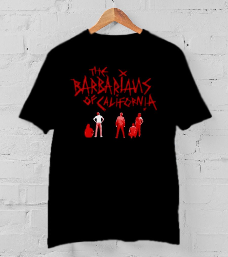 The Barbarians Of California Villains For Good Exclusive Collaboration T-Shirt