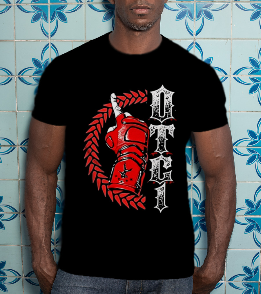 The Elite Bullet Club Pro Wrestling All Elite Wrestling AEW OTTC1 Red Glove T-Shirt