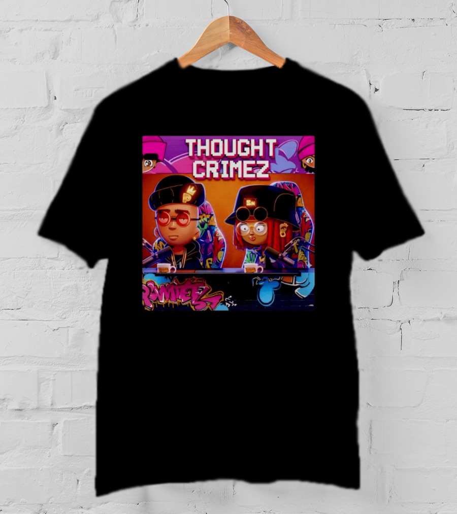 Thought Crimez Ramitez MP SIN Podcast T-Shirt
