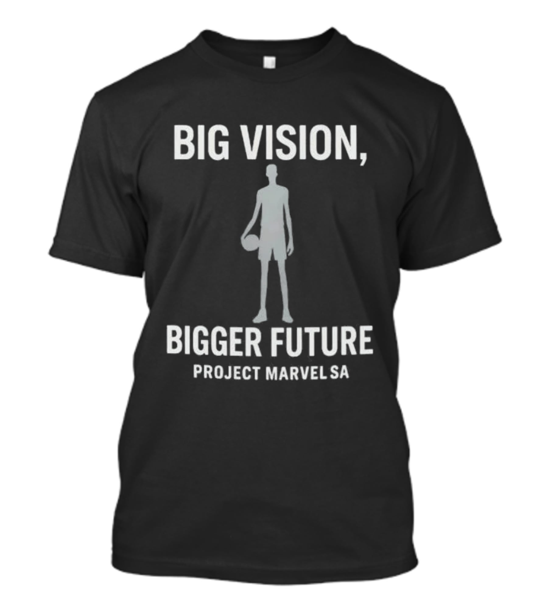 Victor Wembanyama Big Vision Bigger Future Project Marvel SA T-Shirt