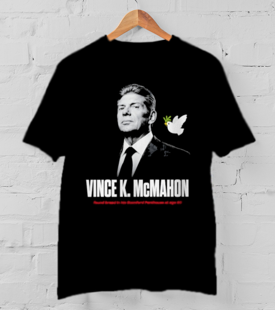 Vince K. McMahon Dove And Clover T-Shirt